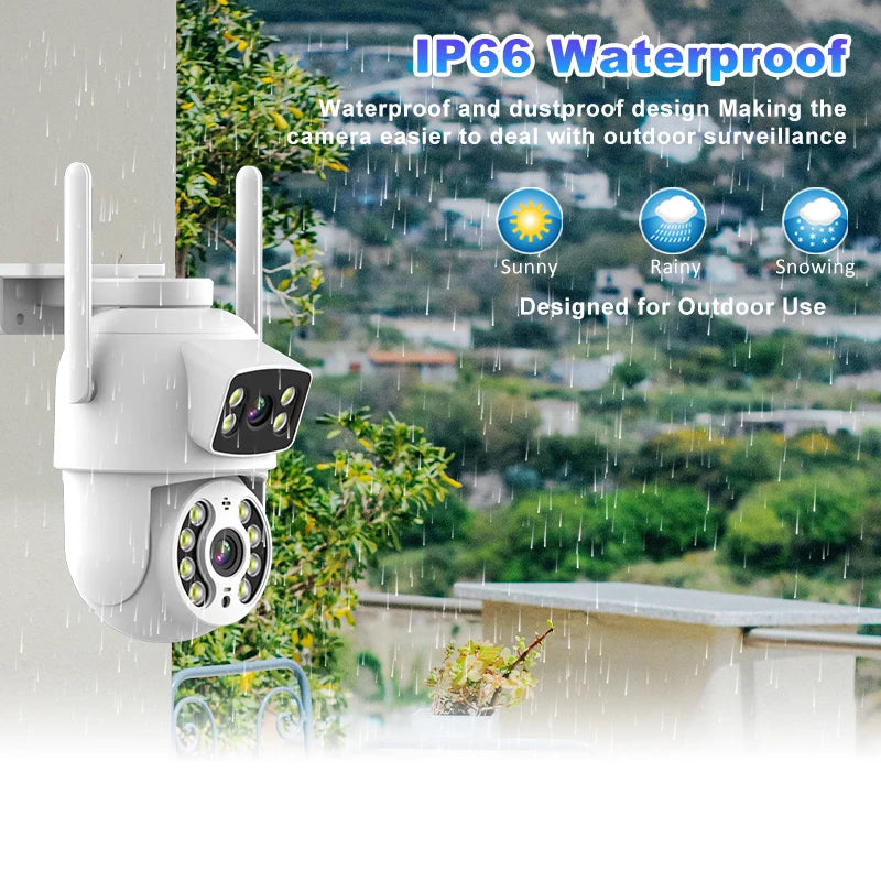 DualLens 4K AI Smart Security Camera – Ultimate Home Protection