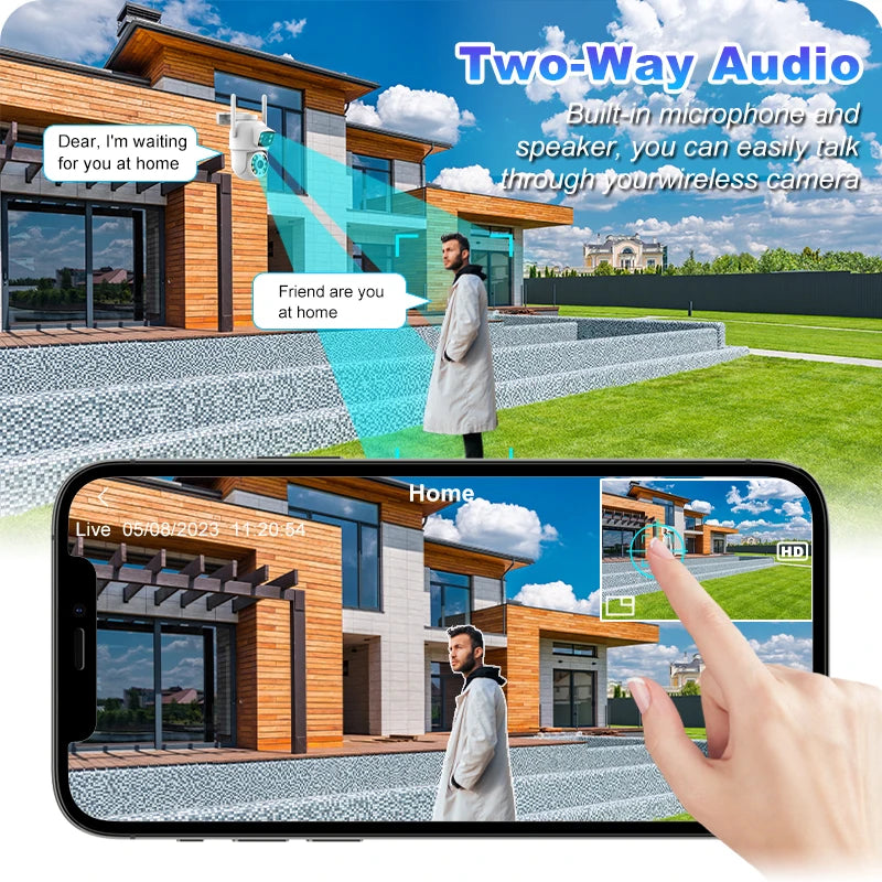 DualLens 4K AI Smart Security Camera – Ultimate Home Protection